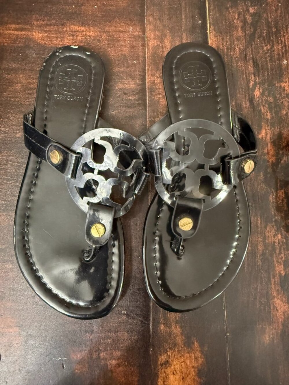 Tory Burch Miller Patent Sandals